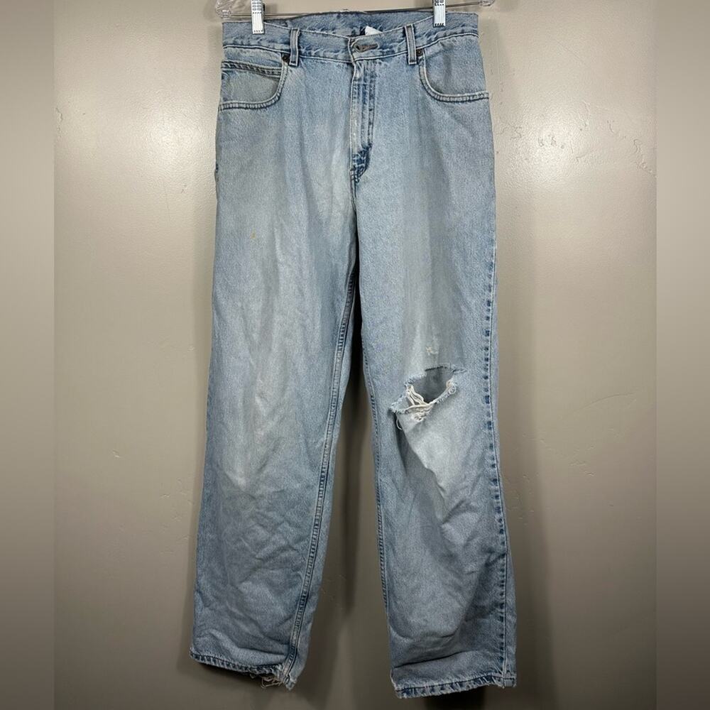 Vintage 90’s “Dry Goods” 595 Baggy Straight Leg Skater Jeans Size 31x33